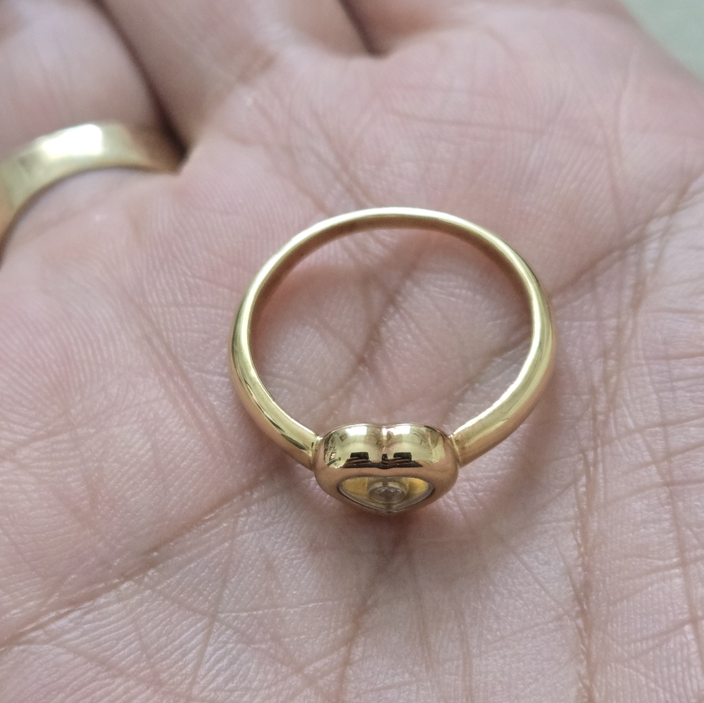 Beautiful Authentic Chopard Solid 18k Gold Happy … - image 4